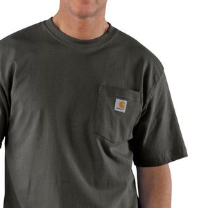 NEW CARHARTT LOOSE FIT HEAVYWEIGHT SHORT-SLEEVE POCKET T-SHIRT size XL